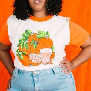 RARE Discontinued Big Bud Press Orange Shirt